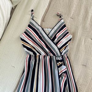 Loft Faux Wrap Midi Dress